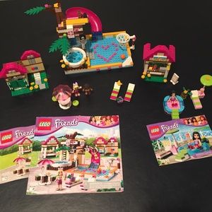 Friends Lego Heartlake Pool and Lounge Chair